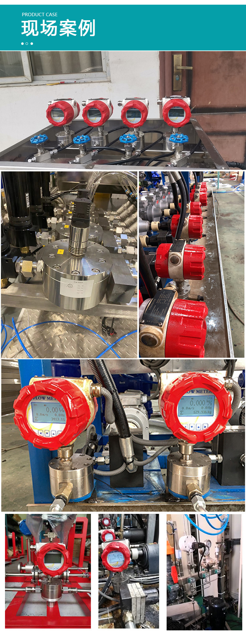 高壓圓齒輪流量計現場安裝案例